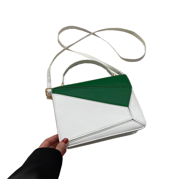 Simple Fashion Crossbody Shoulder Bag Colour Contrast Women's Bags & Handbags