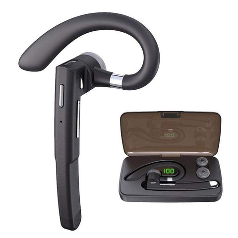 Headphones Single Ear Comfortable Bluetooth 5.0 Wireless Headset With Led Digital Display Headsets & Earpieces