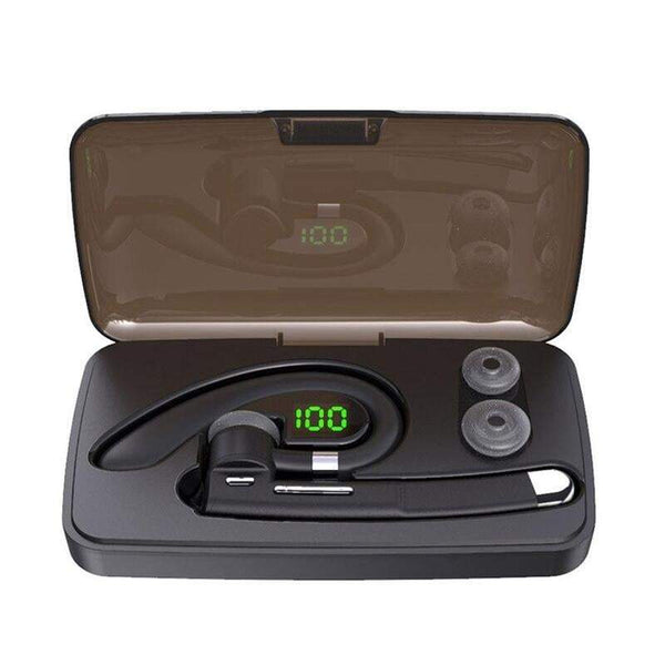 Headsets & Earpieces Headphones Single Ear Comfortable Bluetooth 5.0 Wireless Headset With Led Digital Display