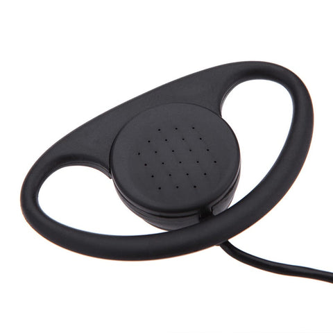 Single Side Headset Headphone Dual Channel Earphone 3.5Mm Plug For Laptop Pc Skype Voip Icq