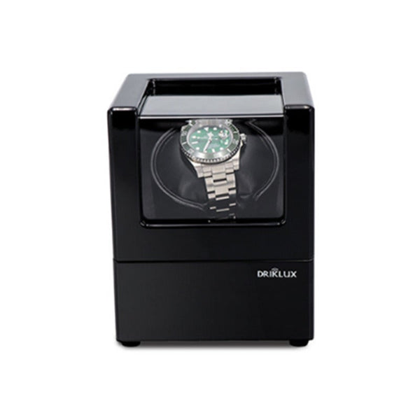 Single Watch Electric Mechanical Shaker Automatic Winding Box Storage Black Watch Winders