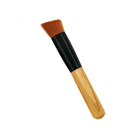 Single Angled Cosmetic Makeup Brush Tool