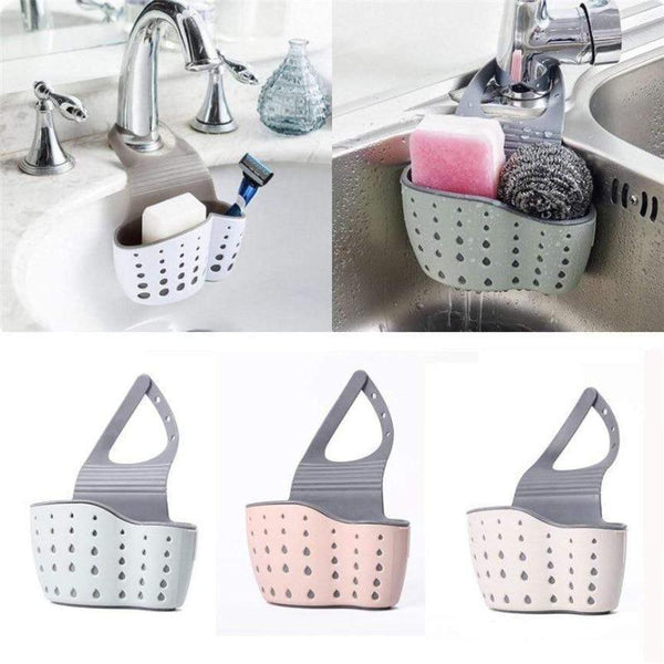 Sink Storage Caddy Kitchen Bathroom Organiser Racks & Holders