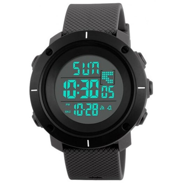 Veile Studios Skmei Men Big Dial Sports Multifunction Chronograph Gray Watches