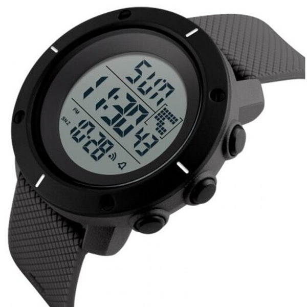 Veile Studios Skmei Men's Outdoor Waterproof Electronic Fashion Sports Watch Ash Gray Watches