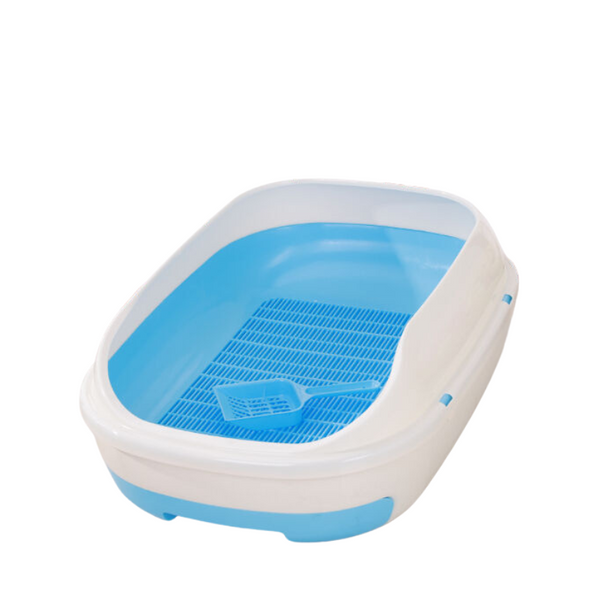 Yes4pets Large Portable Cat Toilet Litter Box Tray With Scoop And Grid Litter Tray Accessories