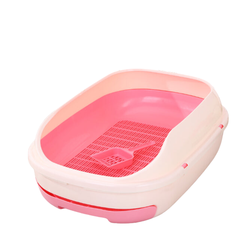 Yes4pets Large Portable Cat Toilet Litter Box Tray With Scoop And Grid Litter Tray Accessories