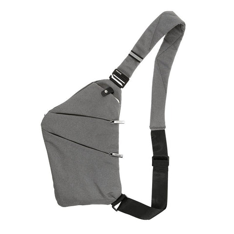 Sling Backpack Chest Bag Lightweight Outdoor Sport Travel Hiking Anti Theft Crossbody Shoulder Pack Daypack For Men Women Gray Bags
