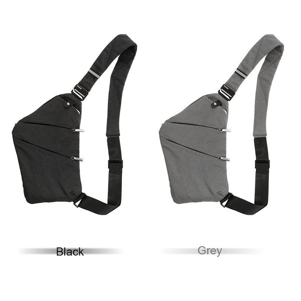Sling Backpack Chest Bag Lightweight Outdoor Sport Travel Hiking Anti Theft Crossbody Shoulder Pack Daypack For Men Women Gray Bags