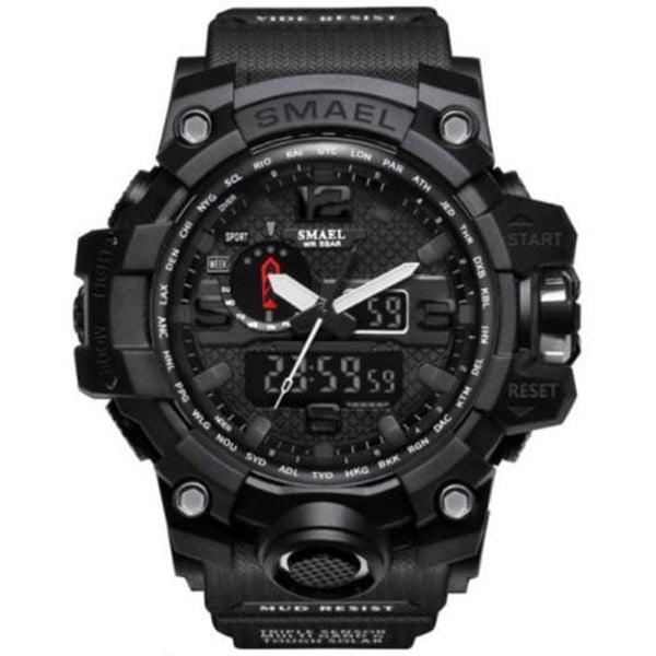 Veile Studios 1545 Men Business Waterproof Leisure Quartz Watch Multi A Black Watches