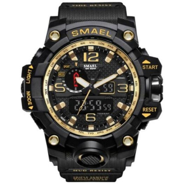 Veile Studios 1545 Men Business Waterproof Leisure Quartz Watch Multi A Black Watches
