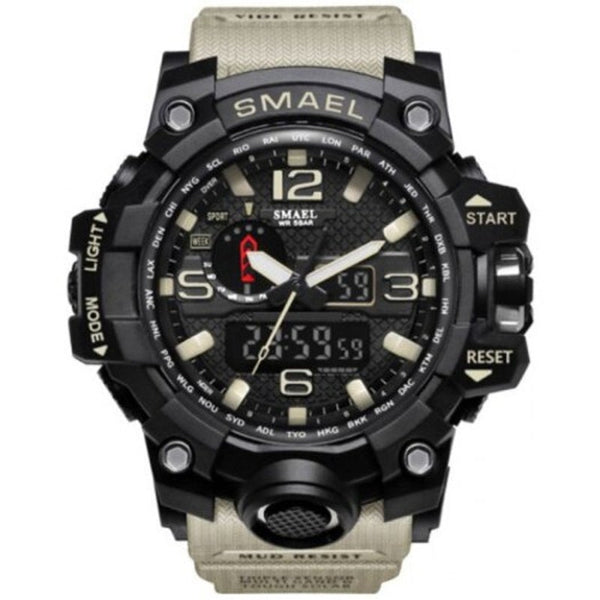 Veile Studios 1545 Men Business Waterproof Leisure Quartz Watch Multi A Black Watches