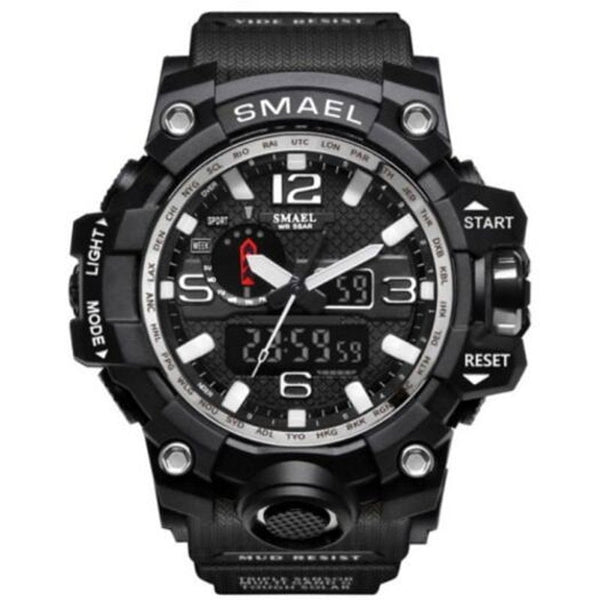 Veile Studios 1545 Men Business Waterproof Leisure Quartz Watch Multi A Black Watches