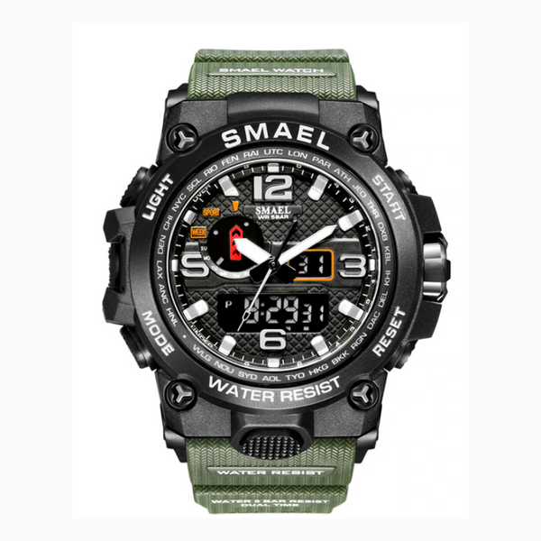 Veile Studios Men's Sports Outdoor Waterproof Watch Army Green Watches