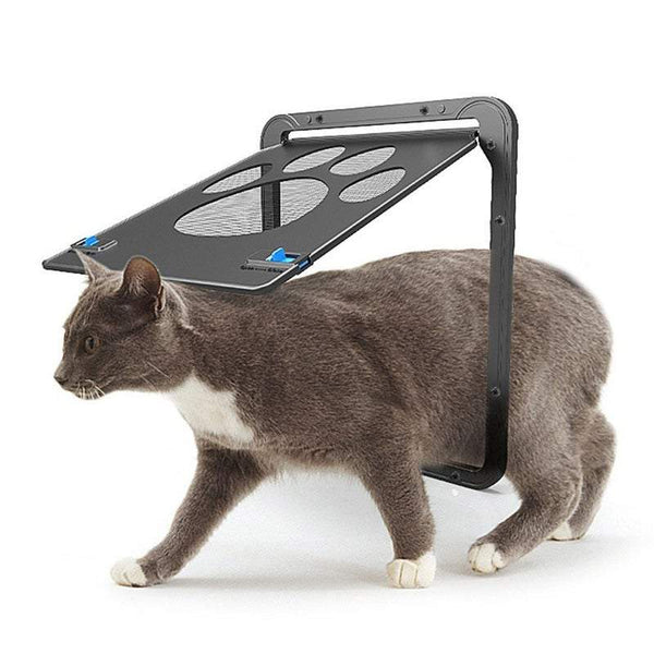 Doggie Door Pet Screen For Dogs Cats Sliding Doors & Flaps