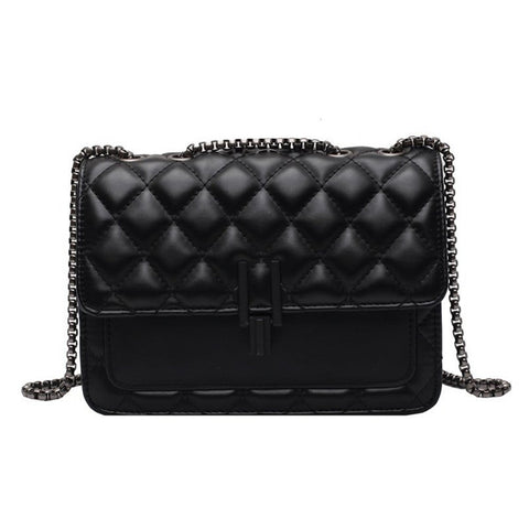 Small Pu Leather Crossbody Bags For Women Winter Trend Hand Women's Chain Shoulder Handbags