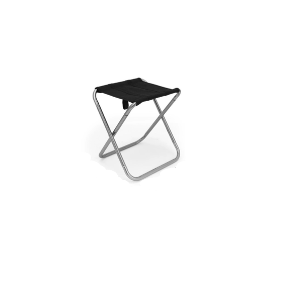 Small Grey Ultralight Portable Folding Camping Stool Compact Aluminum Chair Camping Chairs