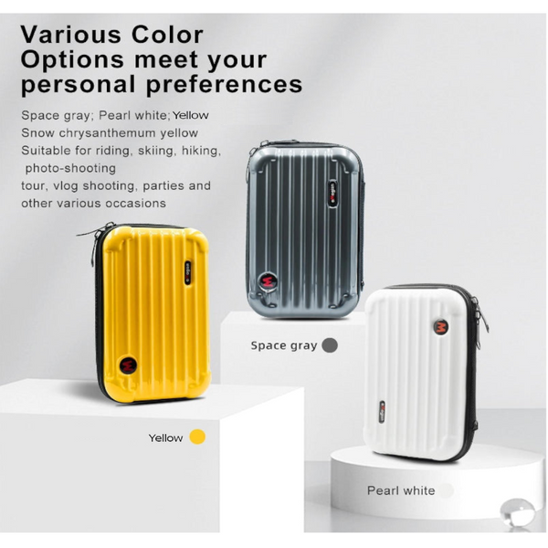 Small Organizer Bag For Sports Camera Accessories 18.5 X 11.5 6Cm Deep Gray Camera Cases Bags & Covers