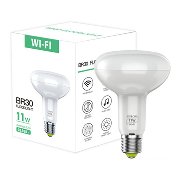 Bluetooth Voice Control Wifi 5 Way Indoor Lighting Led Smart Bulb Smart Light Bulbs