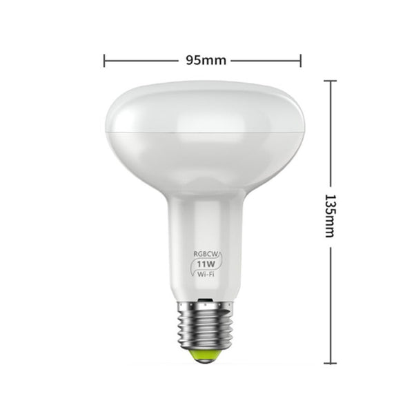 Bluetooth Voice Control Wifi 5 Way Indoor Lighting Led Smart Bulb