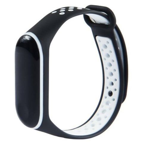 Smart Bracelet Silicone Replacement Wristband For Xiaomi Mi Band 3 Black