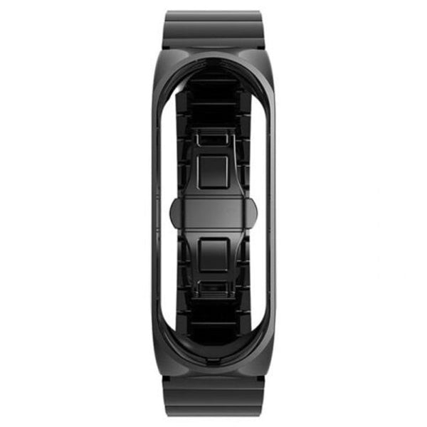 Smart Bracelet Striped Watch Strap Watchband For Xiaomi Mi Band 3 Black Watch Bands