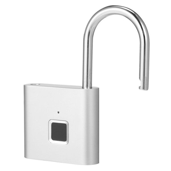 Smart Fingerprint Padlock Lock Blue Padlocks