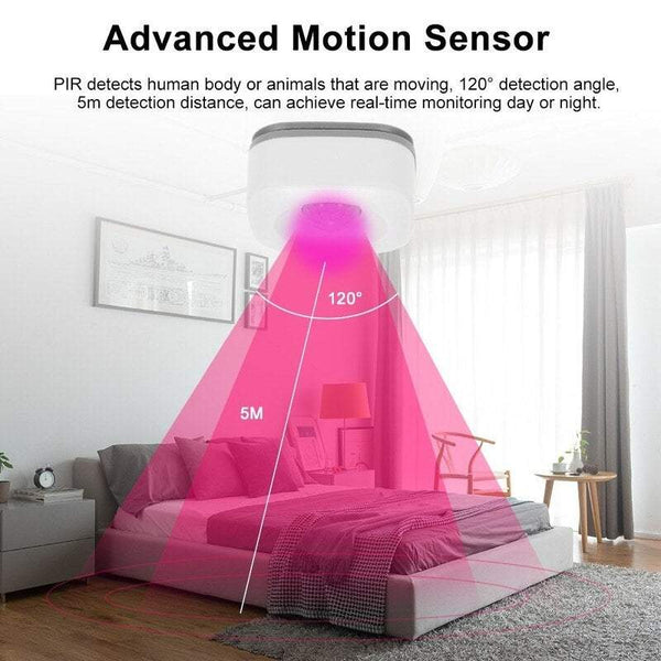 Security Motion Sensors Smart Remote Anti Theft Wi Fi Pir Wireless Passive Infrared Detector Sensors & Motion Detectors