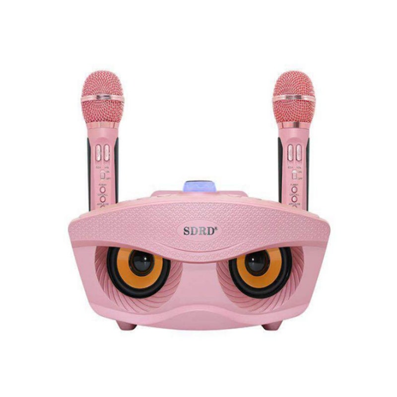 Smart Wireless Karaoke Set Microphone Audio 2 In 1 Reverb Multi Function Mixer Amplifier Karaoke Microphones