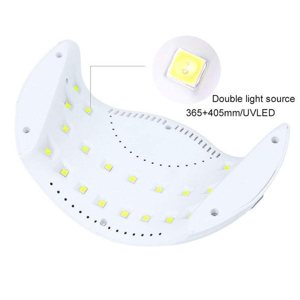 Nail Dryers Smart Lamp Gel Uv Led Polish Strip White Nail Dryers & Lamps