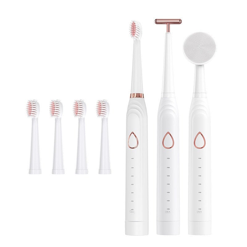 Smart Ultrasonic Electric Toothbrush For Adults Multifunction 6 Mode Sonic Teeth Electric Toothbrushes