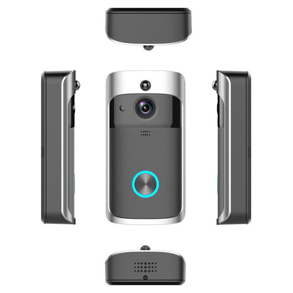 Smart Video Wireless Wifi Door Bell Ir Visual Camera Record Security System Kit Smart Doorbells