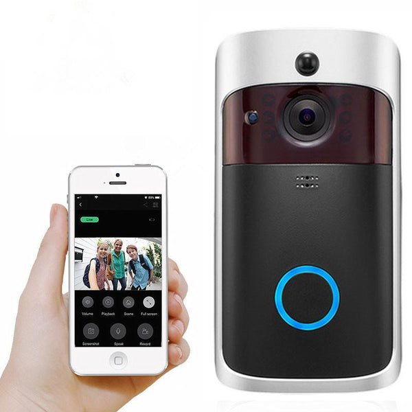 Intercoms Doorbells 1080P Hd Smart Wifi Security Video Smart Doorbells