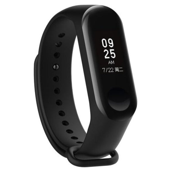 Smart Wrist Watch Strap For Xiaomi Mi Band 3 / 4 Black Watch Bands