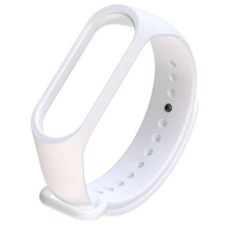 Smart Wrist Watch Strap For Xiaomi Miband 4 White