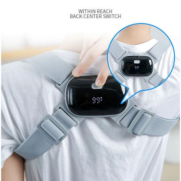 Smart Sensor Posture Correction Device Digital Display Hunchback Kyphosis Corrector