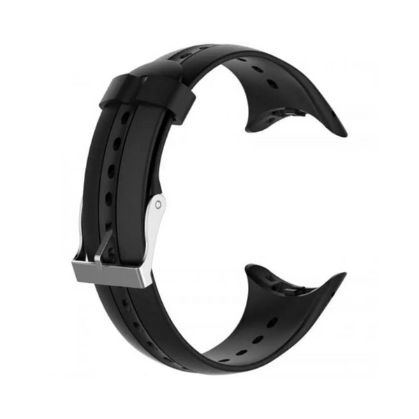 Smart Silicone Watch Strap For Garmin Swim Black Watch Bands