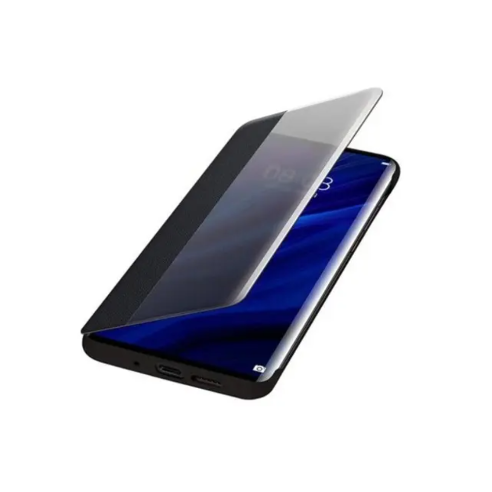 Smart View Flip Cover Sleep Case For Huawei P30 Pro Black Cases Covers & Skins