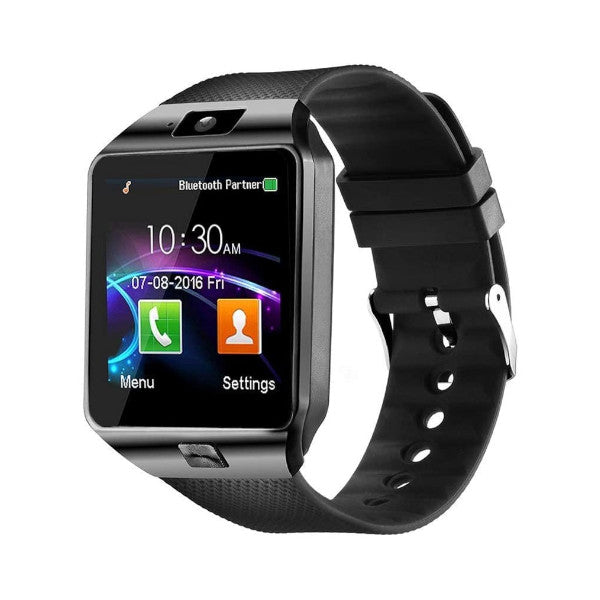 Smart Watch Touchscreen Bluetooth Smartwatch Wrist Fitness Tracker With Camera Pedometer Sim Tf Card Slot