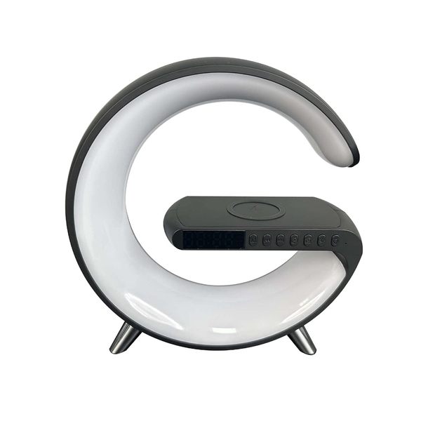 Smart Bluetooth Wireless Charger Bedside Table Lamp Alarm Clock Lamps