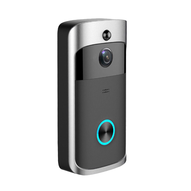 Smart Video Wireless Wifi Door Bell Ir Visual Camera Record Security System Kit Smart Doorbells