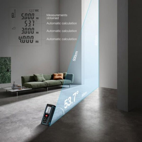 Laser Distance Meterrangefinder High Precision Infrared Measuring Instrument Handheld Swt40 Laser Measuring Tools