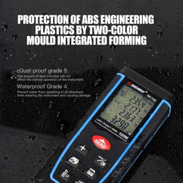 Laser Distance Meterrangefinder High Precision Infrared Measuring Instrument Handheld Swt40 Laser Measuring Tools