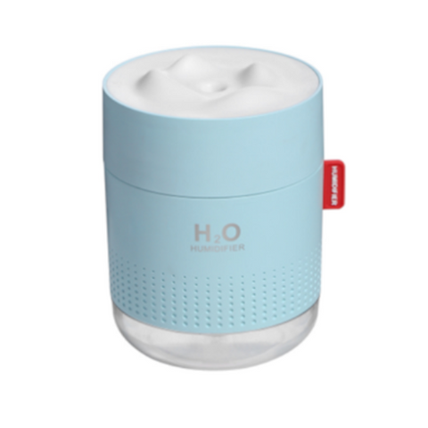 500Ml Snow Mountain Humidifier With Usb Night Light Air Purification Child's Bedroom Office