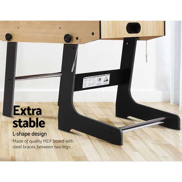 4Ft Foldable Soccer Table Tables Balls Football Game Home Party Gift Foosball