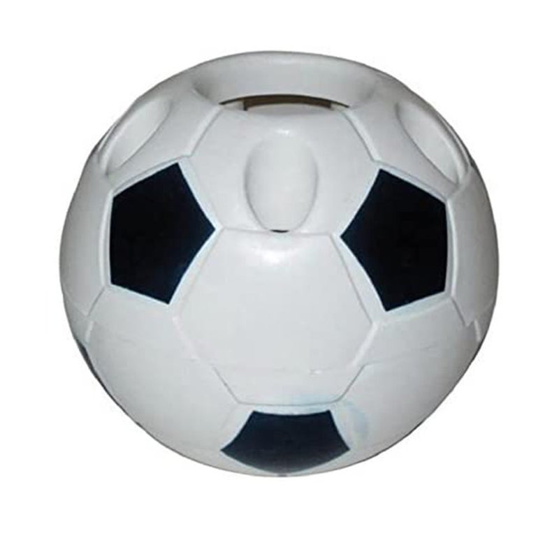 Soccer Ball Shaped Pencil Holder Football For Makeup Brush Pens Rulers Storage Rack Tumblers & Toothbrush Holders