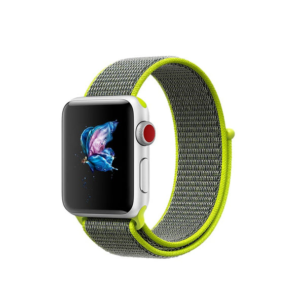 Soft Nylon Sport Loop Compatible Iwatch Apple Watch 40Mm 44Mm Series Watch Bands