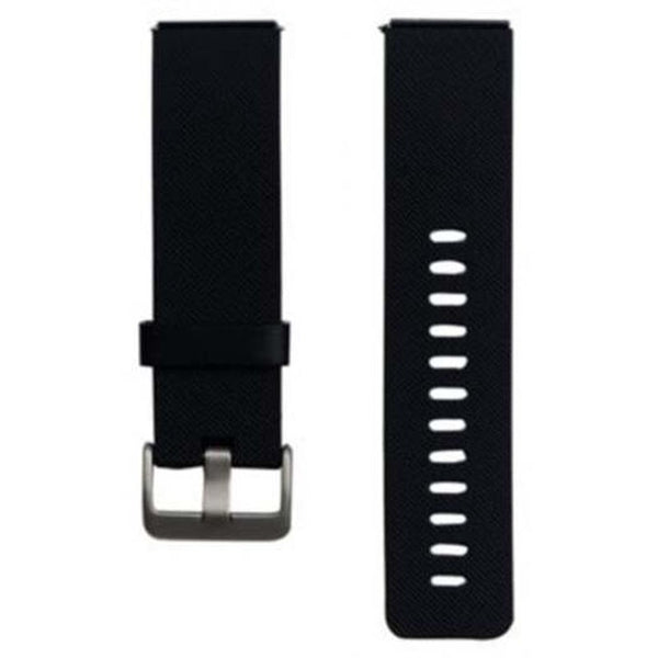 Soft Silicone Adjustable Replacement Sport Band Strap With Quick Release Pins For Fitbit Blaze Black