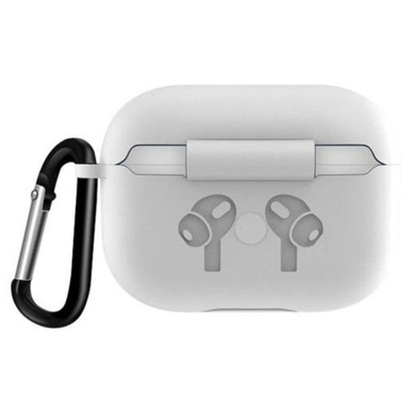 Soft Silicone Protective Bags Case For Airpods White