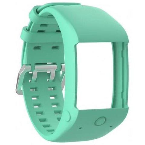Soft Silicone Rubber Watch Band Wrist Strap For Polar M600 Fitness Medium Turquoise